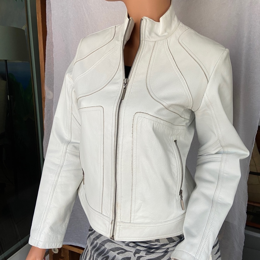 Wilsons Winter-white leather.